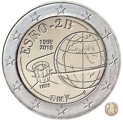 Belgio - 50° anniversario del lancio del satellite ESRO-2B 2018 (Utrecht)