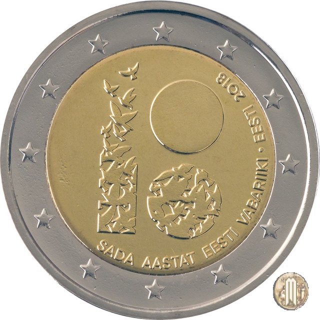 Estonia - Centenario dell'Indipendenza 2018 (Vilnius)