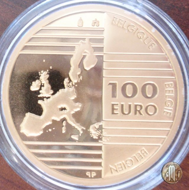 100 Euro 2002 Fondatori della UE 2002 (Bruxelles)