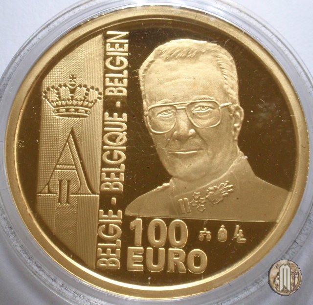 100 Euro 2003 Bicentenario del Franco Germinal 2003 (Bruxelles)