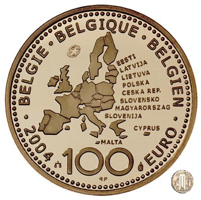 100 Euro 2004 Allargamento Unione Europea 2004 (Bruxelles)