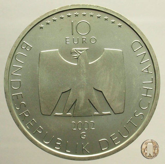 10 Euro 2002 50 Anni di Televisione Tedesca 2002 (Karlsruhe)