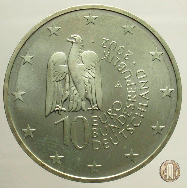 10 Euro 2002 Isola Museale di Berlino 2002 (Berlino)