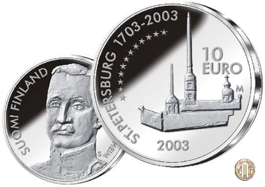 10 Euro 2003 Mannerheim e San Pietroburgo 2003 (Vantaa)
