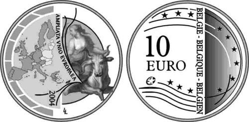 10 Euro 2004 Allargamento Unione Europea 2004 (Bruxelles)