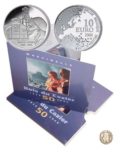 10 Euro 2006 50°della catastrofe di Marcinelle 2006 (Bruxelles)