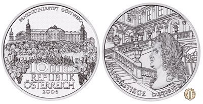 10 Euro 2006 Abbazia di Göttweig 2006 (Vienna)