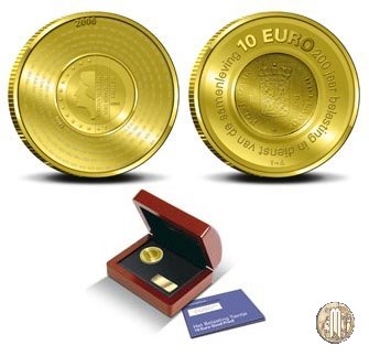 10 Euro 2006 Bicentenario Tassazione Olandese 2006 (Utrecht)