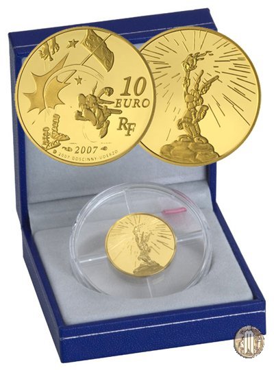 10 Euro 2007 50 Anni de <i>Asterix il Gallico</i> - Asterix con fiaccola 2007 (Parigi)