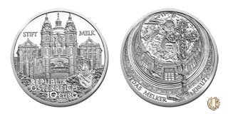 10 Euro 2007 Abbazia di Melk 2007 (Vienna)