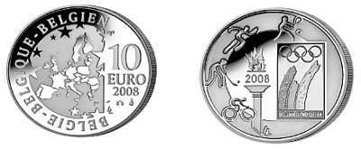 10 Euro 2008 Giochi Olimpici di Pechino 2008 (Bruxelles)