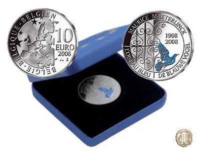 10 Euro 2008 Maurice Maeterlinck 2008 (Bruxelles)