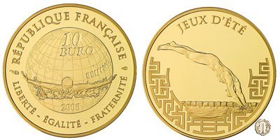 10 Euro 2008 XXIX Olimpiadi Estive 2008 a Pechino 2008 (Parigi)