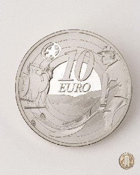 10 Euro 2009 80° Anniversario dell'introduzione delle Banconota Ploughman 2009 (Utrecht)