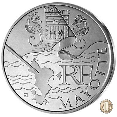 10 Euro 2011 Gli euro delle regioni- Mayotte 2011 (Parigi)