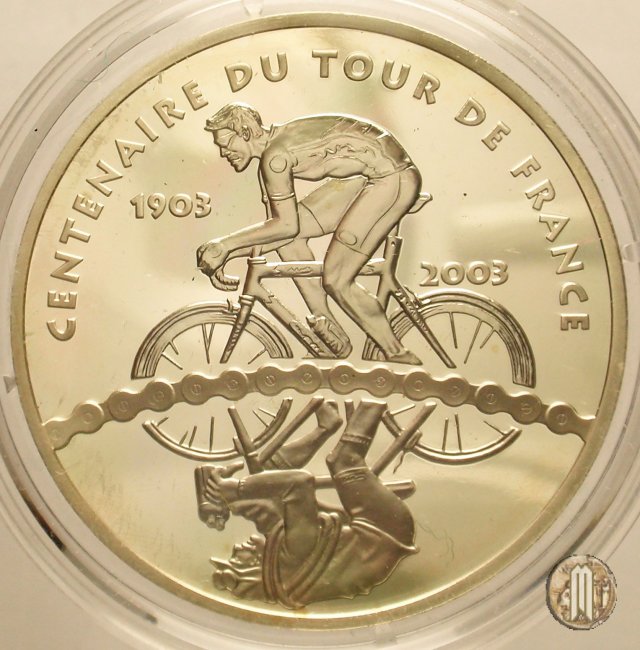 1 1/2 Euro 2003 Serie Centenario Tour de France - 100 Anni del Tour 2003 (Parigi)