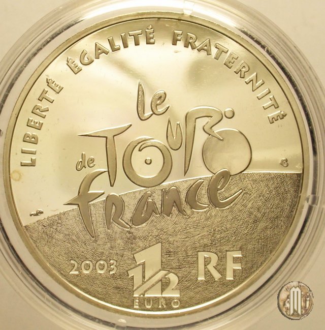 1 1/2 Euro 2003 Serie Centenario Tour de France - 100 Anni del Tour 2003 (Parigi)