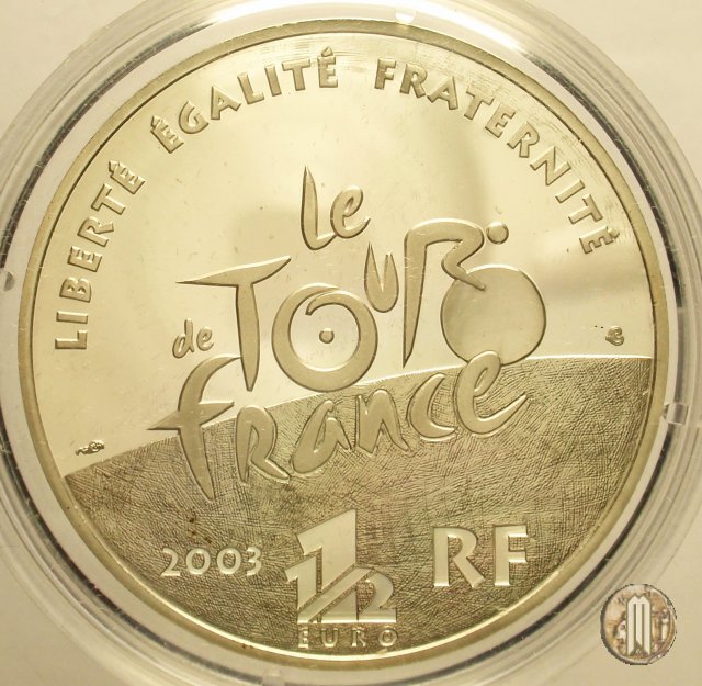 1 1/2 Euro 2003 Serie Centenario Tour de France - Arrivo sui Campi Elisi 2003 (Parigi)