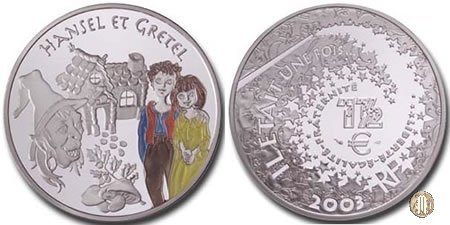 1 1/2 Euro 2003 Série contes des enfants d'Europe - Hansel e Gretel 2003 (Parigi)