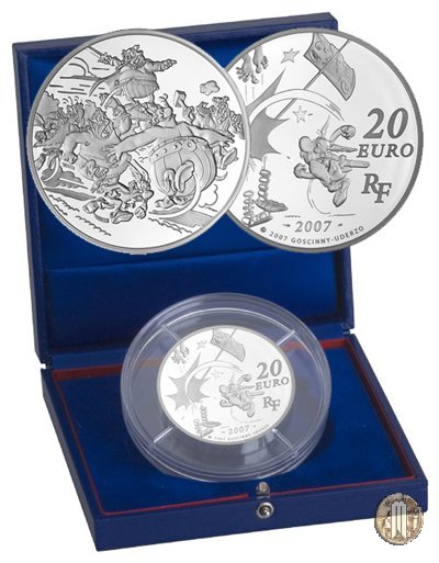 20 Euro 2007 50 Anni de <i>Asterix il Gallico</i> - La carica del villaggio 2007 (Parigi)