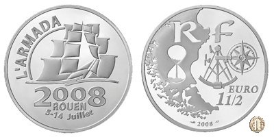 1 1/2 Euro 2008 Armada Rouen 2008 (Parigi)