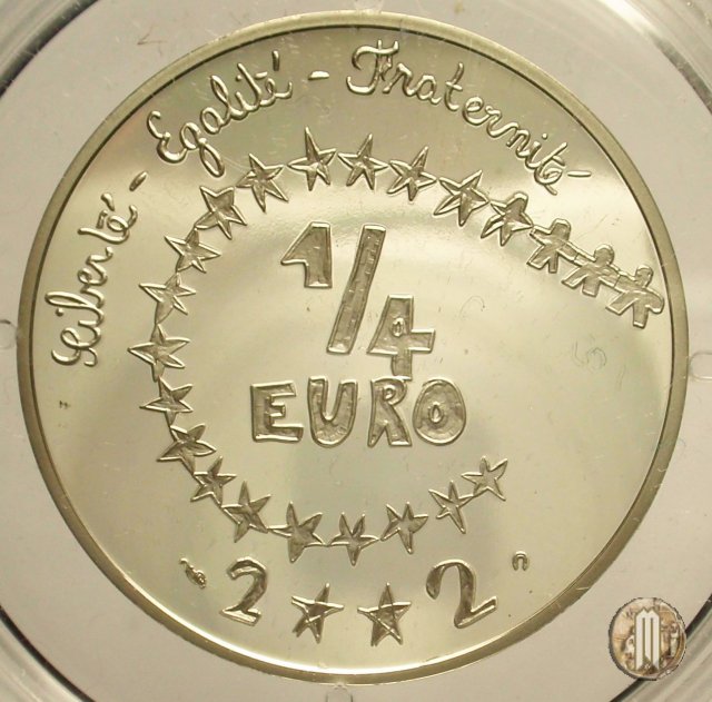 1/4 Euro 2002 Euro dei Bambini 2002 (Parigi)