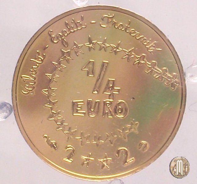 1/4 Euro 2002 Euro dei Bambini 2002 (Parigi)