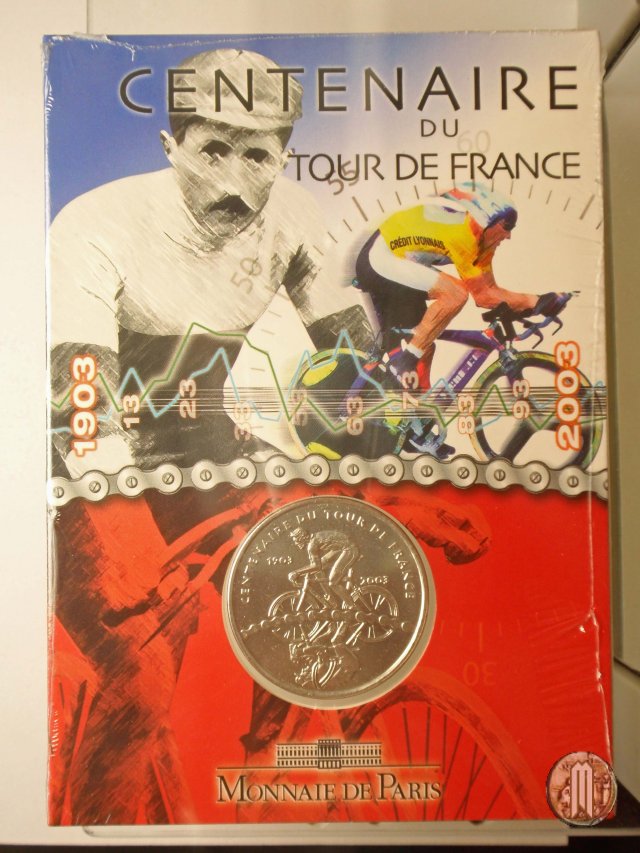 1/4 Euro 2003 Serie Centenario Tour de France - 100 Anni del Tour 2003 (Parigi)