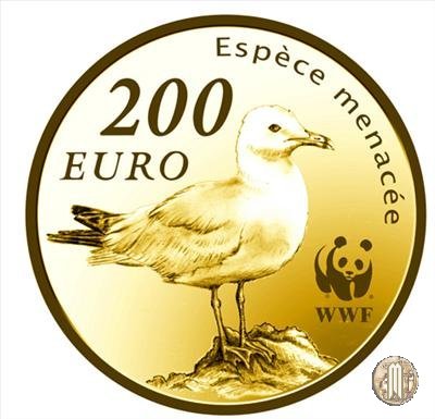 200 Euro 2011 Le Grandi cause - WWF, Il gabbiano d'audouin 2011 (Parigi)