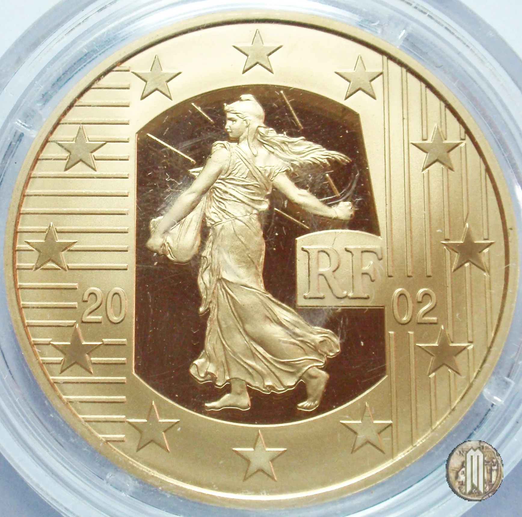 20 Euro 2002 La Seminatrice - Grazie Franco! 2002 (Parigi)