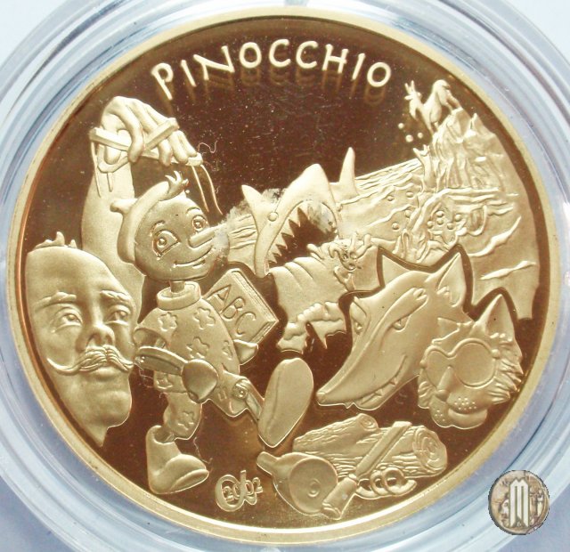 20 Euro 2002 Racconti dei bambini d'Europa - Pinocchio 2002 (Parigi)