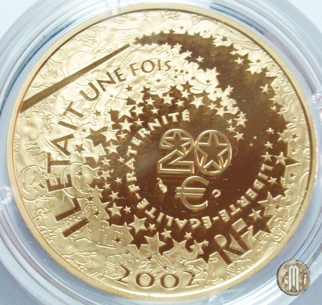 20 Euro 2002 Racconti dei bambini d'Europa - Pinocchio 2002 (Parigi)