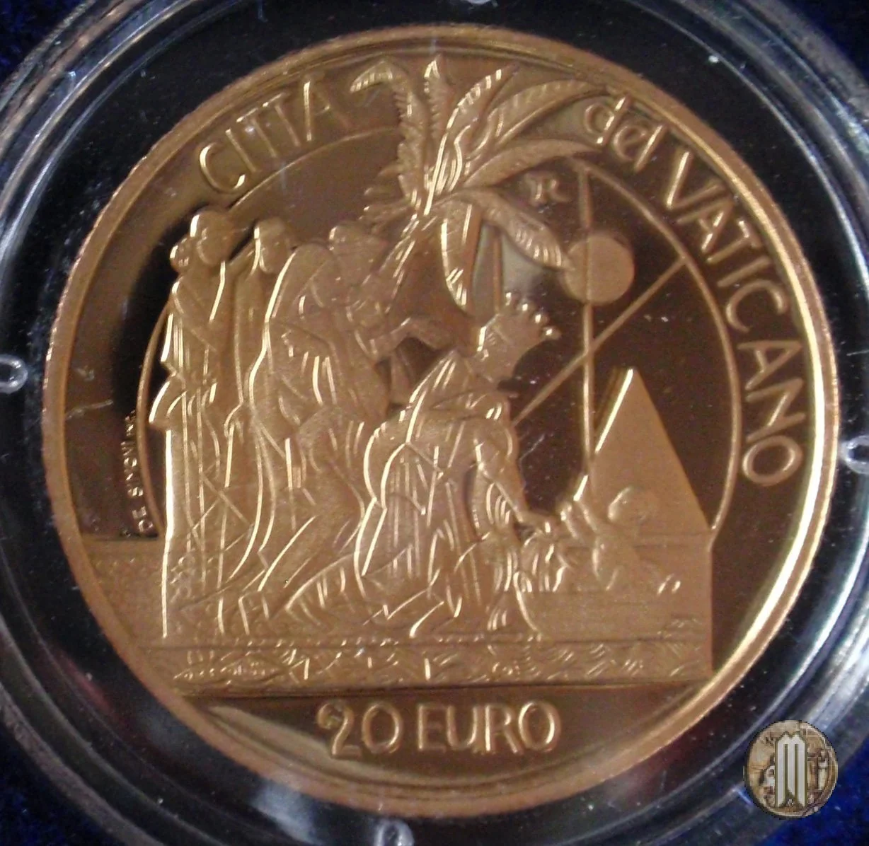 20 Euro 2003 Alle Radici della Fede - Mos&egrave; salvato dalle acque 2003 (Roma)