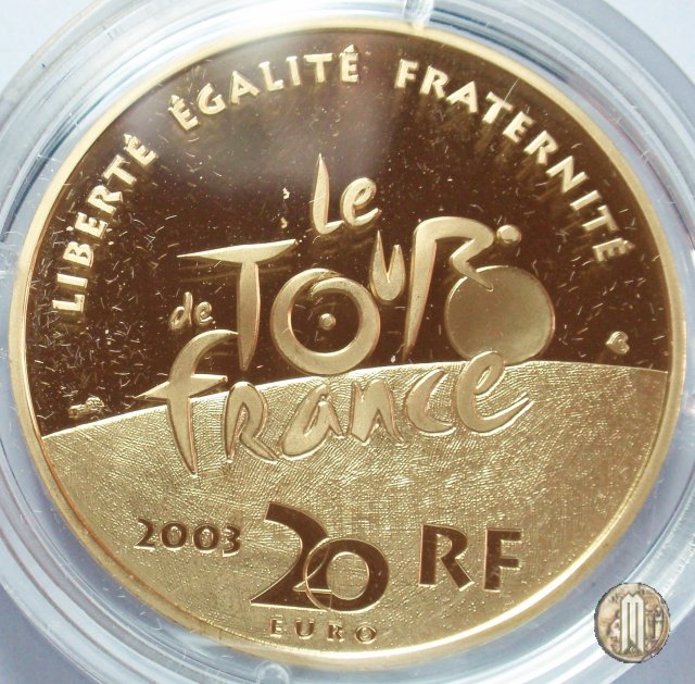 20 Euro 2003 Centenario del tour de France - Cronometro 2003 (Parigi)