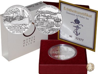 20 Euro 2006 Marina Mercantile Austriaca 2006 (Vienna)