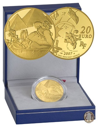 20 Euro 2007 50 Anni de <i>Asterix il Gallico</i> - Asterix, Obelix e Cleopatra 2007 (Parigi)