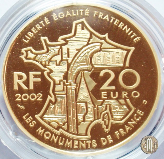 20 Euro Monumenti - Montmartre 2002 (Parigi)