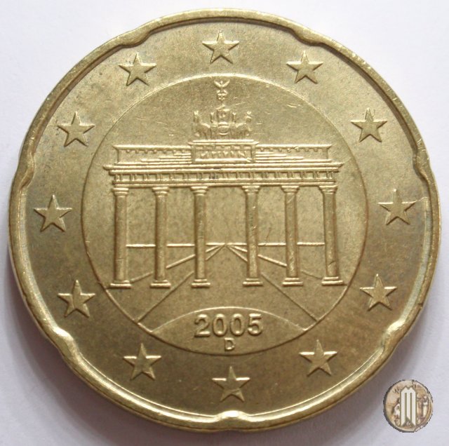 20 centesimi di Euro 2005 (Monaco)