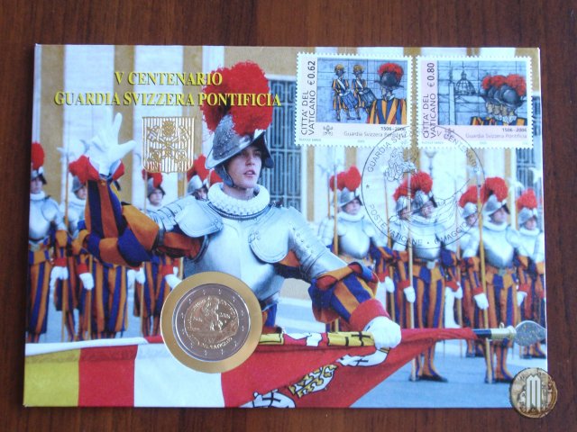 2 Euro 2006 Cinquecentenario dell'Istituzione della Guardia Svizzera 2006 (Roma)