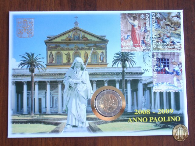 2 Euro 2008 Anno Paolino 2008 (Roma)