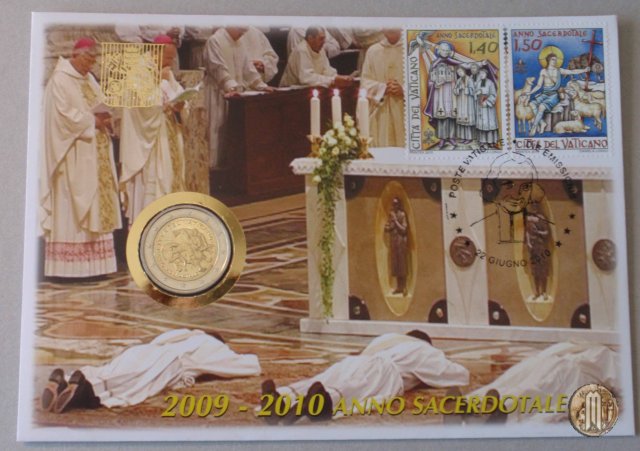 2 Euro 2010 Anno Sacerdotale 2010 (Roma)