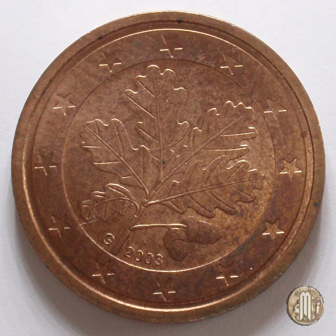 2 centesimi di Euro 2003 (Karlsruhe)