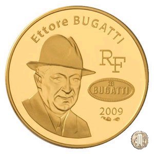 500 Euro 2009 Grandi Industriali - Ettore Bugatti 2009 (Parigi)