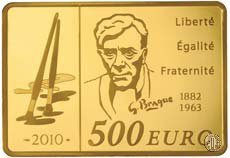 500 Euro 2010 Grandi Pittori - I moderni - Georges Braque 2010 (Parigi)