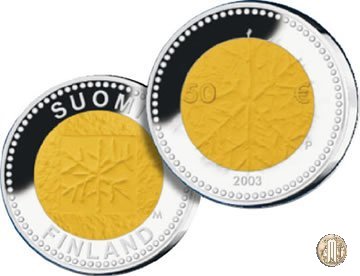 50 Euro 2003 Arte Numismatica Finlandese 2003 (Vantaa)