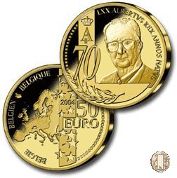 50 Euro 2004 70° compleanno di Alberto II 2004 (Bruxelles)
