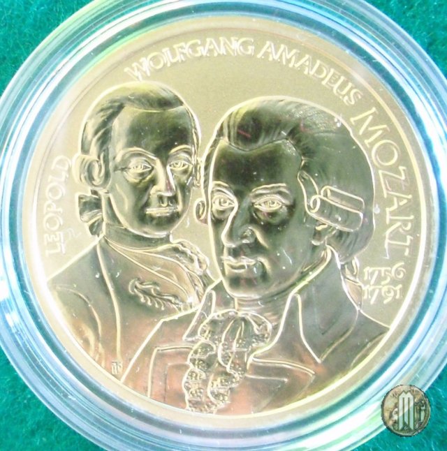 50 Euro 2006 Wolfgang Amadeus Mozart 2006 (Vienna)