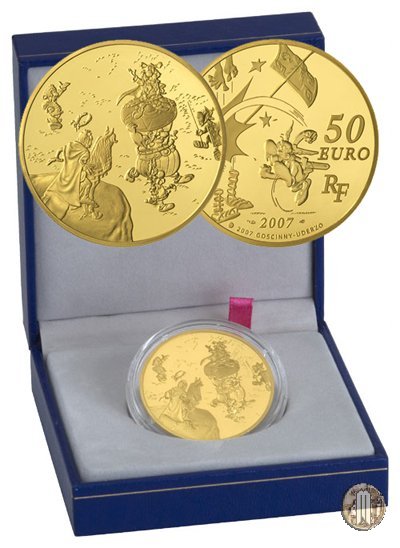 50 Euro 2007 50 Anni de <i>Asterix il Gallico</i> - I Galli e Giulio Cesare 2007 (Parigi)