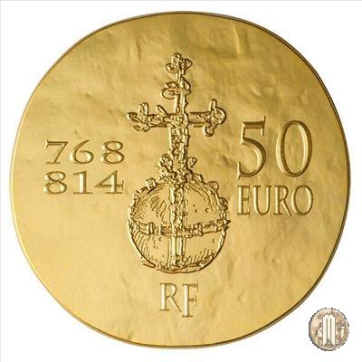 50 Euro 2011 1500 anni di storia francese - Carlomagno 2011 (Parigi)