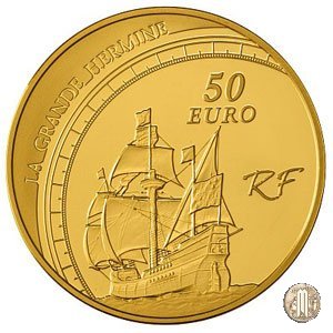 50 Euro 2011 Grandi Esploratori - Jacques Cartier 2011 (Parigi)